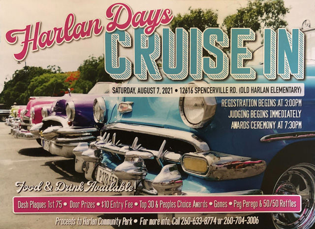 2021 Annual Harlan Days Cruise In